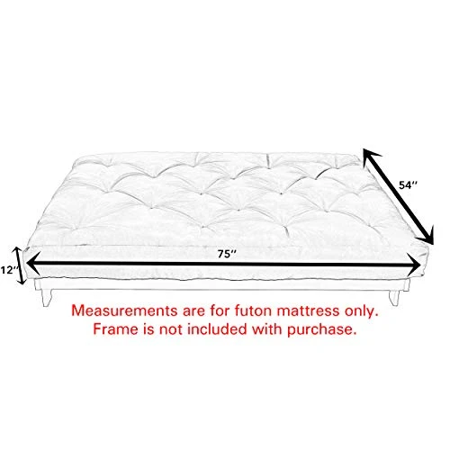 Full Size 12-inch Futon Mattress 1 Full Size 12-inch Futon Mattress