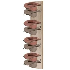 Himior Cowboy Hat Rack-8 Pack Cowboy Hat Holder Organizer, Cowboy Hat Rack For Wall Display, Wall Mount Hat Hangers，Cowboy Hat Display Rack Display Cowboy Hat For Wall