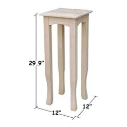 International Concepts 30-Inch Tea Table, Unfinished -Songmics Furniture Shop 41Epc2VI5RL
