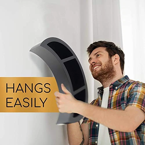 Crescent Moon Shelf Gothic Decor - Large, Sturdy And Reversible Wall Crystal Display Shelf And Gothic Home Moon Decor For Essential Oils, Wiccan Decor And Crystal Shelf Display Black Moon Wall Decor 1 Crescent Moon Shelf Gothic Decor - Large, Sturdy And Reversible Wall Crystal Display Shelf And Gothic Home Moon Decor For Essential Oils, Wiccan Decor And Crystal Shelf Display Black Moon Wall Decor