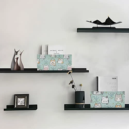 Kawaii Cute Cat Storage Basket Felt Storage Bin Collapsible Towel Storage Convenient Box Organizer For Pet Supplies Magazine 3 Kawaii Cute Cat Storage Basket Felt Storage Bin Collapsible Towel Storage Convenient Box Organizer For Pet Supplies Magazine - Image 3