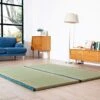 MustMat Tatami Futon Mattress Traditional Japanese Tatami Mat Comfortable Japanese Tatami Bed Rush Grass 35.4"x78.7"x1.2" (2 Piece Set)
