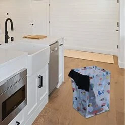 Lily Queen Recycle Organizer Bin Bags For Kitchen Home Trash Cans Sorting Bins Waterproof 10 Gallons Set Of 2 -Songmics Furniture Shop 41GKsfRerzL