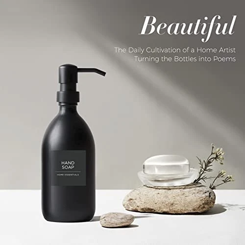 V2croft 144 PCS Minimalist Laundry Room Labels Set, Water Resistant Stickers,Water/Oil Resistant Stickers For Laundry Room, Linen Closet Home Bathroom And The Beauty Organization(Black 4 V2croft 144 PCS Minimalist Laundry Room Labels Set, Water Resistant Stickers,Water/Oil Resistant Stickers For Laundry Room, Linen Closet Home Bathroom And The Beauty Organization(Black - Image 4