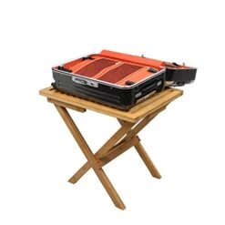 Proman Products Mirage Deluxe Foldable Bamboo Luggage Rack, 24" W X 18" D X 22" H, Natural -Songmics Furniture Shop 41GR89WRCyL