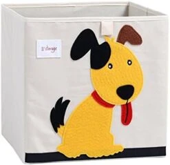 Vmotor Foldable Animal Canvas Storage Toy Box/Bin/Cube/Chest/Basket/Organizer For Kids, 13 Inch(Shark) -Songmics Furniture Shop 41GSUYCeqKL. AC