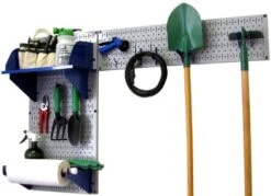 Wall Control Pegboard Garden Supplies Storage And Organization Garden Tool Organizer Kit With Black Pegboard And Black Accessories -Songmics Furniture Shop 41GSZh4QLRL. AC