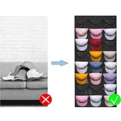 Delgeo24 Grid New Simple Fabric Grid Storage Hanging Bag Baseball Cap Storage Hanging Bag Hanging On The Door, Storage Bag Closet Wall Hat Storage Bag, Hat Hats Baseball Cap And Sports Cap 6 Delgeo24 Grid New Simple Fabric Grid Storage Hanging Bag Baseball Cap Storage Hanging Bag Hanging On The Door, Storage Bag Closet Wall Hat Storage Bag, Hat Hats Baseball Cap And Sports Cap -Songmics Furniture Shop 41GTpEWquBL