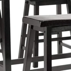 Safavieh American Homes Collection Galway Dark Espresso Oak 4-Piece Pub Set 8 Safavieh American Homes Collection Galway Dark Espresso Oak 4-Piece Pub Set -Songmics Furniture Shop 41GXecAOgpL