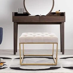 AWQM Tufted Storage Ottoman Bench,Velvet Upholstered Storage Bench With Button,Flip Top,Perfect For Living Room,Entryway,Bedroom,47.24", Light Pink 25 AWQM Tufted Storage Ottoman Bench,Velvet Upholstered Storage Bench With Button,Flip Top,Perfect For Living Room,Entryway,Bedroom,47.24", Light Pink -Songmics Furniture Shop 41GdPUFvv7S. AC