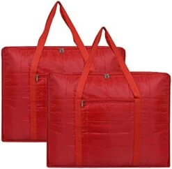 AARON INC Parachute Fabric Moisture Proof Multi-Purpose 156L Extra Large Storage Bag/Blankets Storage Bag/Clothes Storage Organizer With Zip And Durable Handle With Small Pocket Blue -Songmics Furniture Shop 41Gntuuh7ZL. AC