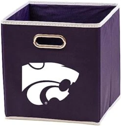 Franklin Sports NCAA College Team Fabric Storage Cubes Made To Fit Storage Bin Organizers (11x10.5x10.5) -Songmics Furniture Shop 41H9nopzqtL. AC