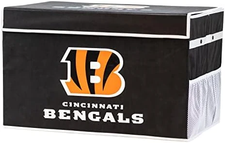Franklin Sports NFL Storage Footlocker Bins - Large Folding Organizer Containers - NFL Team Office, Bedroom + Living Room Décor - Large + Small Bins 14 Franklin Sports NFL Storage Footlocker Bins - Large Folding Organizer Containers - NFL Team Office, Bedroom + Living Room Décor - Large + Small Bins - Image 14