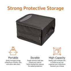 Amazon Basics CD/DVD Binder (400 Capacity) -Songmics Furniture Shop 41HFmaviv6L