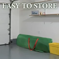 Rolling Tree Storage Bag - Storage For 9-Foot Artificial Christmas Holiday Tree. Zippered Bag, Carry Handles And Wheels For Easy Transport. Protects Against Dust, Insects, And Moisture. (GREEN) 9 Rolling Tree Storage Bag - Storage For 9-Foot Artificial Christmas Holiday Tree. Zippered Bag, Carry Handles And Wheels For Easy Transport. Protects Against Dust, Insects, And Moisture. (GREEN) -Songmics Furniture Shop 41HRsmnNdVL