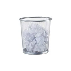 Relaxdays Metal Trash Can, Mesh Waste Basket, Paper Bin, 23 Cm Ø, Height 24 Cm, Black 9 Relaxdays Metal Trash Can, Mesh Waste Basket, Paper Bin, 23 Cm Ø, Height 24 Cm, Black -Songmics Furniture Shop 41IdY26dCL