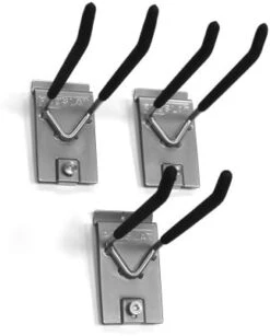 Proslat 13010 Double 8-Inch Locking Hooks Designed For Proslat PVC Slatwall, 3-Pack -Songmics Furniture Shop 41J lnYLtGL. AC