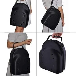 Sanseenia Hat Travel Case, Hat Storage Box, Hat Organizer For Baseball Caps, Cap Carrier With Carry Handle & Shoulder Strap, Hat Holder For 6 Baseball Caps, Hat Bag For Traveling And Home Storage 9 Sanseenia Hat Travel Case, Hat Storage Box, Hat Organizer For Baseball Caps, Cap Carrier With Carry Handle & Shoulder Strap, Hat Holder For 6 Baseball Caps, Hat Bag For Traveling And Home Storage -Songmics Furniture Shop 41J0zJY4atL