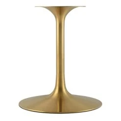 Modway Lippa 60" Mid-Century Modern Dining Table With Round White Top And Pedestal Base In Gold White 7 Modway Lippa 60" Mid-Century Modern Dining Table With Round White Top And Pedestal Base In Gold White -Songmics Furniture Shop 41JU67WlMBL