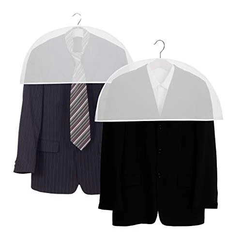 10Pack (24"x11"x2") Storage Travel Shoulder Covers For Clothes Clothing Dust Cover Dust Bags Cover Dress Bag Hanging Garment Bag US 3 10Pack (24"x11"x2") Storage Travel Shoulder Covers For Clothes Clothing Dust Cover Dust Bags Cover Dress Bag Hanging Garment Bag US - Image 3