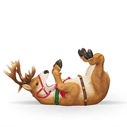 True Reindeer Polyresin Wine Bottle Holder Set Of 1, Brown, Holds 1 Standard Wine Bottle 5 True Reindeer Polyresin Wine Bottle Holder Set Of 1, Brown, Holds 1 Standard Wine Bottle - Image 5