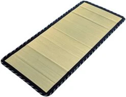MIINA Japanese Traditional Igusa (Rush Grass) Tatami Mattress, Sleeping Mat, Japanese Futon Mattress, Goza Mat (Twin, Natural) 35” X 79” 6 MIINA Japanese Traditional Igusa (Rush Grass) Tatami Mattress, Sleeping Mat, Japanese Futon Mattress, Goza Mat (Twin, Natural) 35” X 79” -Songmics Furniture Shop 41KXYdHEPL. AC