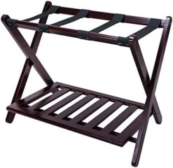 Casual Home Shelf-White Luggage Rack, 26.75" Wide -Songmics Furniture Shop 41Kcf0qDc6L. AC