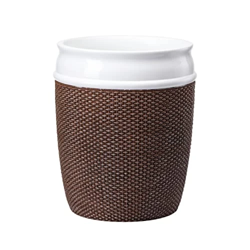 Motifeur Bathroom Wastebasket - Glass Decorative Trash Can (Mermaid)… 6 Motifeur Bathroom Wastebasket - Glass Decorative Trash Can (Mermaid)… - Image 6