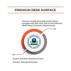 SOFSYS Snack Side Table 437, Oak/Black -Songmics Furniture Shop 41L7J7lEMBL