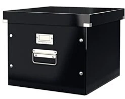 Leitz Suspension File Box, A4, Click And Store Range 60460095 - Black