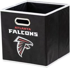 Franklin Sports NFL Storage Bins - Collapsible Cube Container + Storage Basket - NFL Office, Bedroom + Living Room Décor - 11"x11" -Songmics Furniture Shop 41LEBKqiMGL. AC