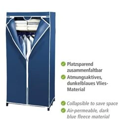 WENKO Armario Air Con Repisa, Blue 5 WENKO Armario Air Con Repisa, Blue -Songmics Furniture Shop 41LhcKY9S6L