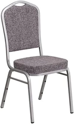 Flash Furniture HERCULES Series Crown Back Stacking Banquet Chair In Black Vinyl - Gold Vein Frame -Songmics Furniture Shop 41M6qEqitSL. AC