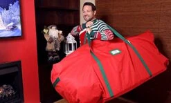 HOLDN’ STORAGE Christmas Tree Bag Heavy Duty 600D Oxford - Christmas Tree Bags Storage Fits Up To 9Ft, Waterproof Storage Bags With Reinforced Handles & Zipper. -Songmics Furniture Shop 41MB1hPxXUL