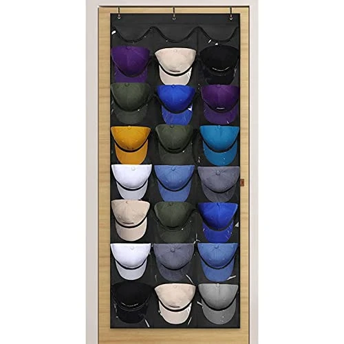 Delgeo24 Grid New Simple Fabric Grid Storage Hanging Bag Baseball Cap Storage Hanging Bag Hanging On The Door, Storage Bag Closet Wall Hat Storage Bag, Hat Hats Baseball Cap And Sports Cap 1 Delgeo24 Grid New Simple Fabric Grid Storage Hanging Bag Baseball Cap Storage Hanging Bag Hanging On The Door, Storage Bag Closet Wall Hat Storage Bag, Hat Hats Baseball Cap And Sports Cap