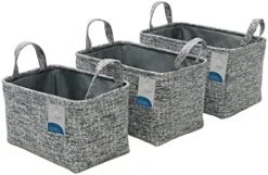 JVL Urban Square Paper Lidded Storage Basket -Songmics Furniture Shop 41MUn2pUhmL. AC