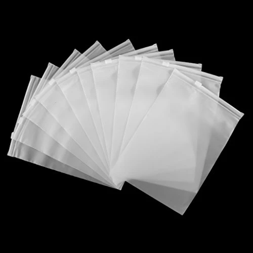 10 Pieces Frosted Thick Reclosable Zipper Poly Bag Storage Packaging Bag For Gift Clothes Shoes Jewelry - 14x20 2 10 Pieces Frosted Thick Reclosable Zipper Poly Bag Storage Packaging Bag For Gift Clothes Shoes Jewelry - 14x20 - Image 2