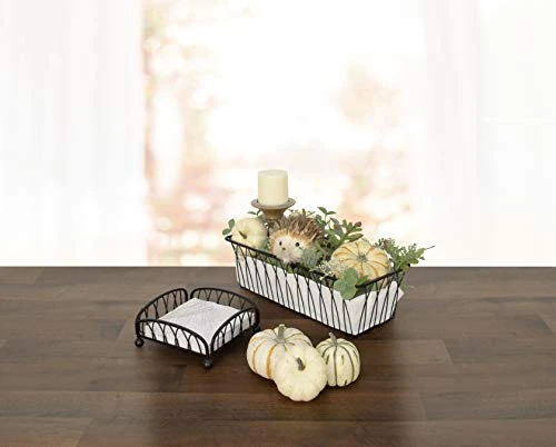 Spectrum Diversified Twist Tray Home Basket, Large Black 4 Spectrum Diversified Twist Tray Home Basket, Large Black - Image 4