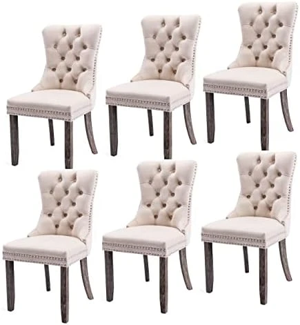 Set Of 2 Dining Chairs Modern For Dining Room Kitchen Accent Side Chair Velvet Button Tufted Padded Cushion Seat And Back (Sapphire Blue) 6 Set Of 2 Dining Chairs Modern For Dining Room Kitchen Accent Side Chair Velvet Button Tufted Padded Cushion Seat And Back (Sapphire Blue) - Image 6