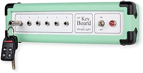 DropLight Ind. Handcrafted Guitar Amp Wall Mounted Key Holder With 6 Keychains (Hammer) 7 DropLight Ind. Handcrafted Guitar Amp Wall Mounted Key Holder With 6 Keychains (Hammer) - Image 7