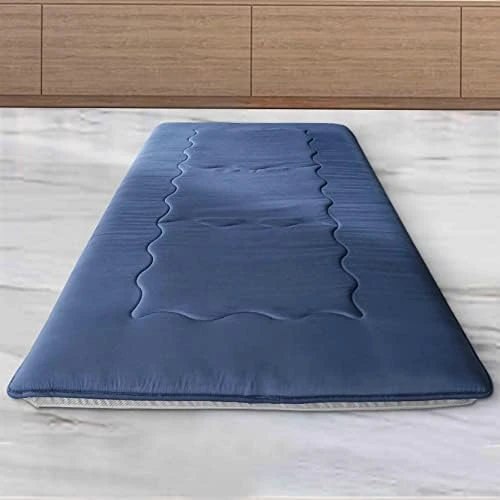 WAVV Futon Mattress-4inch Updated Japanese Floor Mattress Thicken Tatami Foldable Sleeping Roll Up Mattress With CertiPUR-US Certified Breathable Cover For Guest,Kids Floor Pad,Coffee,Camping-King 11 WAVV Futon Mattress-4inch Updated Japanese Floor Mattress Thicken Tatami Foldable Sleeping Roll Up Mattress With CertiPUR-US Certified Breathable Cover For Guest,Kids Floor Pad,Coffee,Camping-King - Image 11