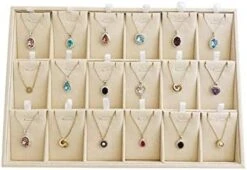 Large Beige Premium Quality Velvet Glasses Box Tray Stackable Practical Trade Show Home Use Jewelry Display Organizer 27 Large Beige Premium Quality Velvet Glasses Box Tray Stackable Practical Trade Show Home Use Jewelry Display Organizer -Songmics Furniture Shop 41NxtWEfCrL. AC