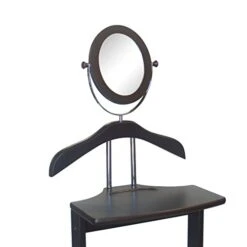 Proman Products Trojan (Walnut) Mirror Valet Stand