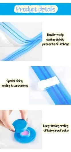 Vacuum Storage Bags (9Pack) Save 80% On Clothes Storage Space - Vacuum Sealer Bags For Comforters, Blankets, Bedding, Clothing - Compression Seal For Closet Storage. Pump For Travel. -Songmics Furniture Shop 41OB0KaYcGL