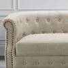 Rosevera Edmeston Loveseat, Beige