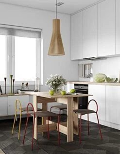 Temahome Papillon Foldable Extendable Dining Tables, Black -Songmics Furniture Shop 41OOwomUknL. AC