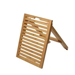 Proman Products Mirage Deluxe Foldable Bamboo Luggage Rack, 24" W X 18" D X 22" H, Natural -Songmics Furniture Shop 41OmWln7WxL