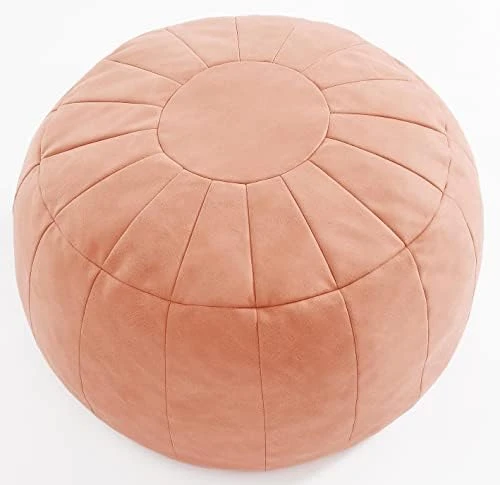 C COMFORTLAND Unstuffed Faux Suede Ottoman Pouf, Round Foot Rest Poof Ottomans, Floor Foot Stool Poufs, Bean Bag Chair Cover With Storage For Living Room, Bedroom, Or Wedding Gifts Yellow 14 C COMFORTLAND Unstuffed Faux Suede Ottoman Pouf, Round Foot Rest Poof Ottomans, Floor Foot Stool Poufs, Bean Bag Chair Cover With Storage For Living Room, Bedroom, Or Wedding Gifts Yellow - Image 14