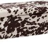 Christopher Knight Home Breanna Storage Ottoman Bench, Milk Cow Print