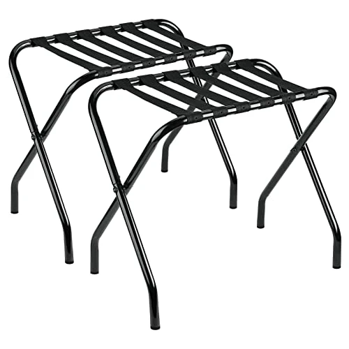 Ulimart Luggage Rack 2Pcs Upgraded Suitcase Stand,Folding Steel Frame,Luggage Rack For Guest Room,Luggage Rack For Suitcases For Bedroom,Easy Assembly Guest Room Essentials 1 Ulimart Luggage Rack 2Pcs Upgraded Suitcase Stand,Folding Steel Frame,Luggage Rack For Guest Room,Luggage Rack For Suitcases For Bedroom,Easy Assembly Guest Room Essentials